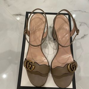 Gucci Sandals Mid Heel